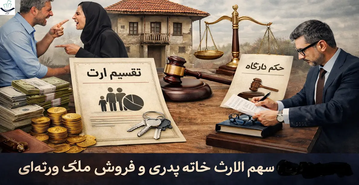 صفحه نخست سهم الارث خانه پدری